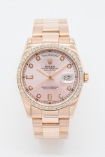 Rolex Day Date Rosé 36mm mit