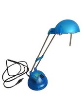IKEA T786 Tischleuchte Schreibtischlampe Modern Blau 45cm