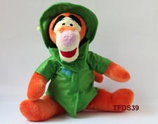 Disney Tigger Tiger grün Regenmantel Winnie Pooh Puuh Plüschtier Nicotoy (T134)