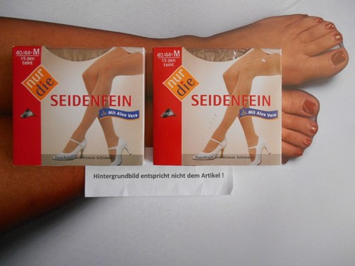 Nurdie seidenfein strumpfhose - seidenfein,