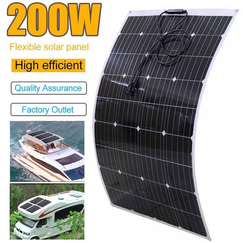200w solarpanel flexibel - 200w,