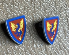 Lego Ritter 2 x Schild 3846px10