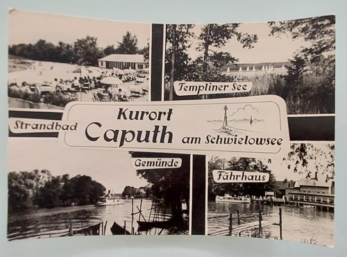 Caputh schwielowsee 1962 - ak,