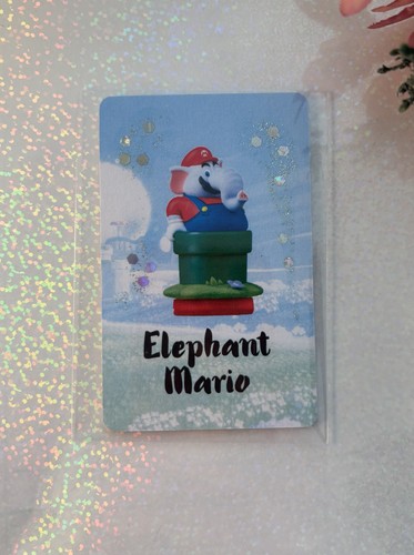 Elefant mario amiibo karte - elefant-mario,