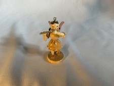 Blank Engel Erzgebirge Kurzrock mit Piccoloflöte EK-075 #427#