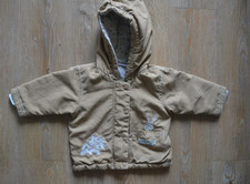Jacke Baby Junge Übergangsjacke, beige, hellblau Gr. 62