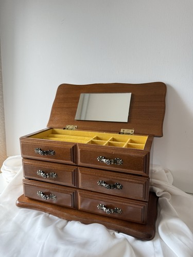 Vintage schmuckkästchen mit - schmuckkästchen,