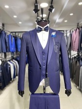 Herrenanzug Dunkelblau besteht