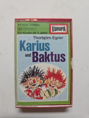 Hörspiel kassette karius - kassette,