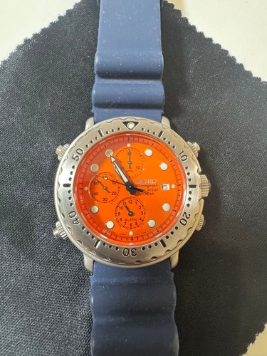 Seiko italian tuna orange - tuna,