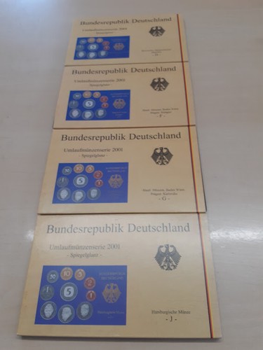 Brd kursmünzensatz dfgj - ,