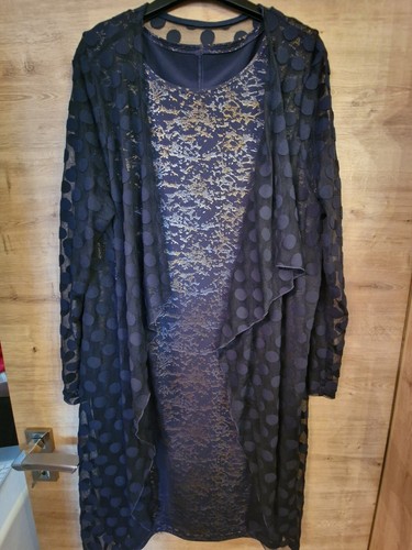 Damenkleid mit cardigan tlg - mit,