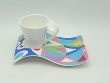 Espressotasse + Untertasse von Villeroy & Boch New Wave