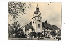 N167 AK Leipzig Zoo Eingang und Kongreßhalle Leute  gelaufen 1961