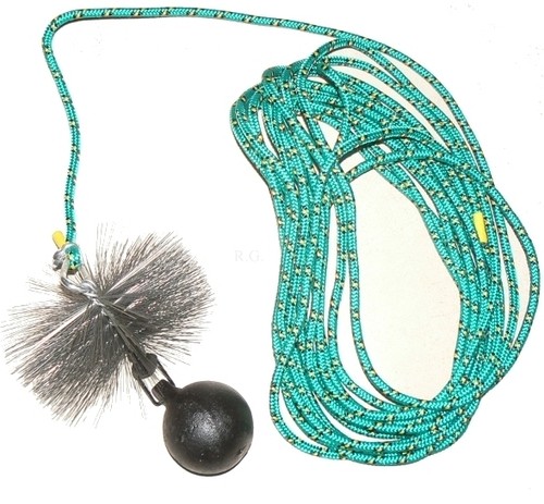 Reinigungsset kaminbesen aus - kaminbesen,