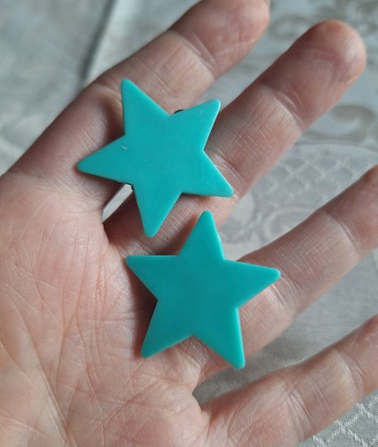 Große vintage ohrclips - große,