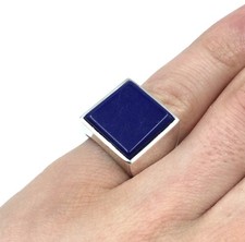 925 Silber Ring klassischer