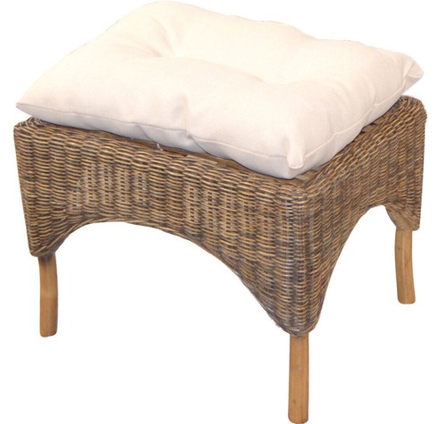 Rattanhocker fußhocker - rattanhocker,,