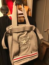 Converse Chucks All Star Tasche Handtasche Besonders Grau Cool Stern Weiß Rot