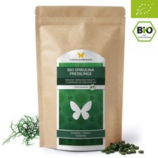 1kg BIO Spirulina Tabletten nach EU-Öko-Standard Presslinge Tabs Kapseln 1000g