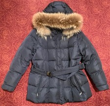 JAN MAYEN Daunenjacke Winterjacke, Kapuze Fellrand, „Gil Bret“dt. 42, blau