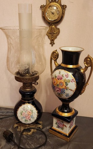 Vintage hollywood regency lamp - vintage,