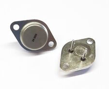 2 Stück 2N3055 NPN power transistor 100V/60V 15A 117W TO3, Tesla