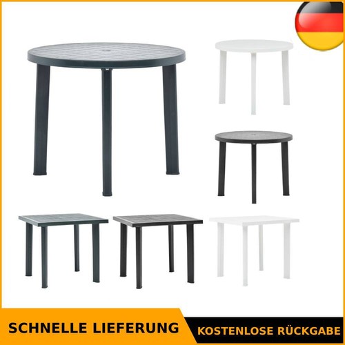 Gartentisch kunststoff - gartentisch,