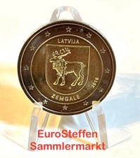2 Euro Lettland 2018