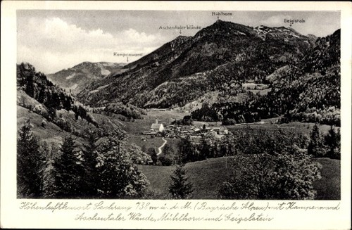Sachrang aschau chiemgau - ak,