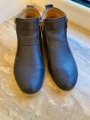 Stiefeletten dunkelblau boots - dunkelblau,