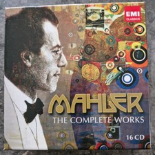 Gustav Mahler The Complete Works EMI Classics 50999 6 08985 2 4 16CD Boxset