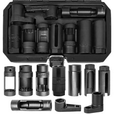 10x Lambdasonden Steckschlüssel Werkzeug Lambdasonde Stecknüsse Schlüssel Nuss