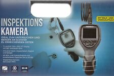 FERREX Endoskopkamera 2,8" Monitor Inspektionskamera Endoskop Bild & Video NEU