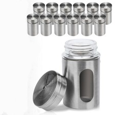 12X Gewürzstreuer Edelstahl