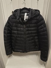 Bogner  Damen Daunenjacke Schwarz Gr. 40 Kapuze Steppjacke Neu