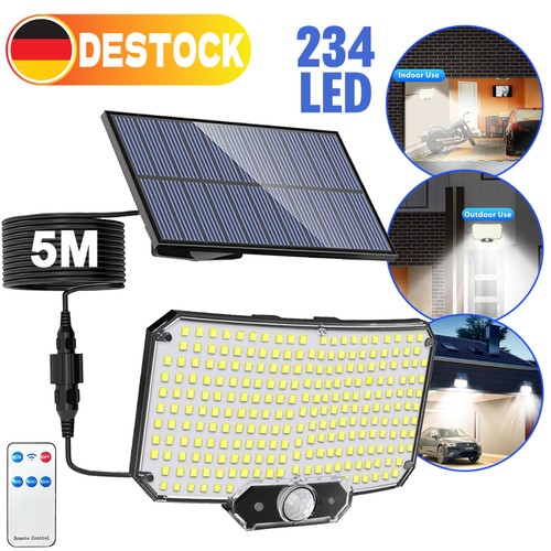 234 led solarleuchte mit - led,