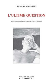 Lultime question von - , maharshi