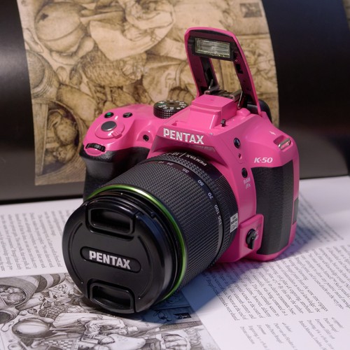 Pentax mit zubehörpaket - k-50,