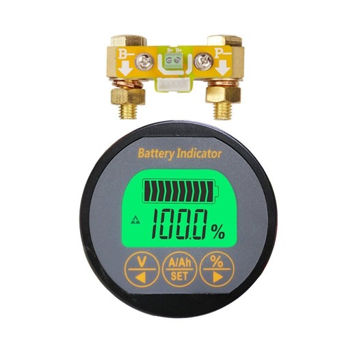 Batteriemonitor 120v 350a - 8-120v, 0-350a