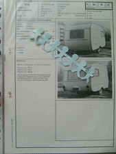 Anhänger Einachsanhänger HP 500.83 2 1979 DDR KFZ-Brief KTA Vorlage f. Zulassung