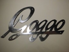 Goggo Motorroller Roller Schriftzug Oldtimer