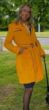 Ryanair Cabin Crew Raincoat Trench Coat - S - Stewardess Flugbegleiterin Mantel