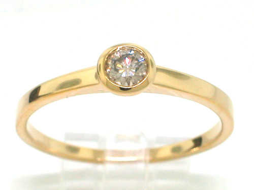 Brillant ring 585 gelbgold - brillant,