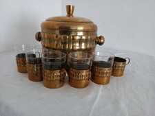 Bowleservice,Bowlegefäß,Glas