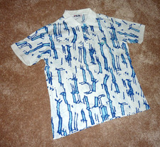 Boris Becker rare FILA Tennis Polo shirt 1991 Australian Open Champion D50 / M