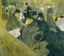 Henri de Toulouse-Lautrec, Le Promenoir du Moulin Rouge