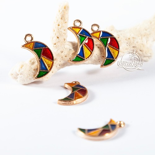 Anhänger mond charm - 5x,