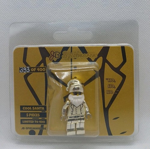 Lego chrom minifigur - , golden