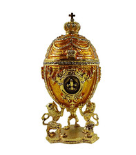 Spieluhr Ei Krone Kreuz